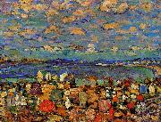 Maurice Prendergast Crescent Beach Sweden oil painting artist